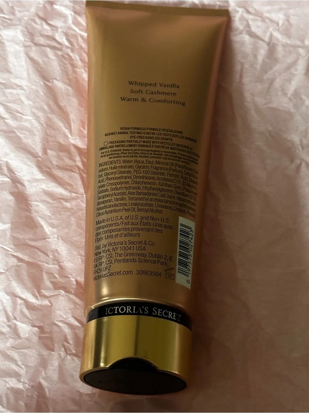 Victoria's Secret Bare Vanilla Fragrance Lotion - NWT